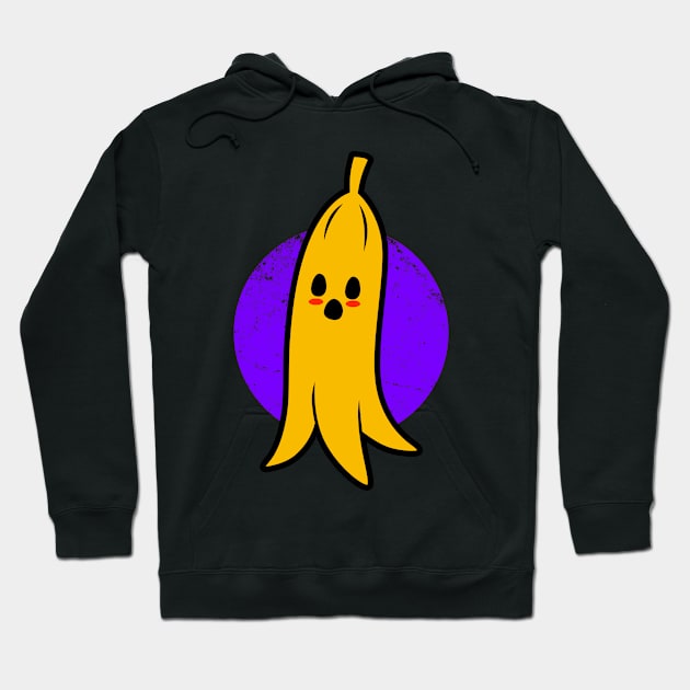 Boonana Spooky Cute Banana Kawaii Original Pun Cartoon Hoodie by Originals By Boggs